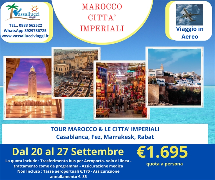 Marocco Tour Citta Imperiali