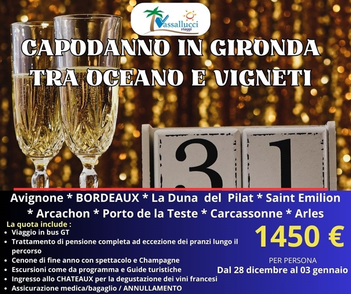 CAPODANNO A BORDEAUX